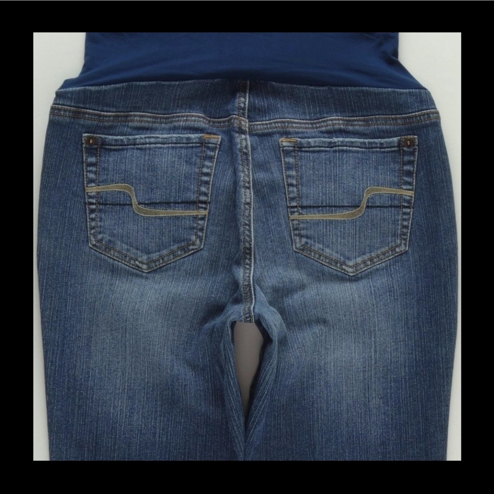 SOLD A Pea In The Pod BootCut Maternity sz M 1228 - Picture 1 of 7